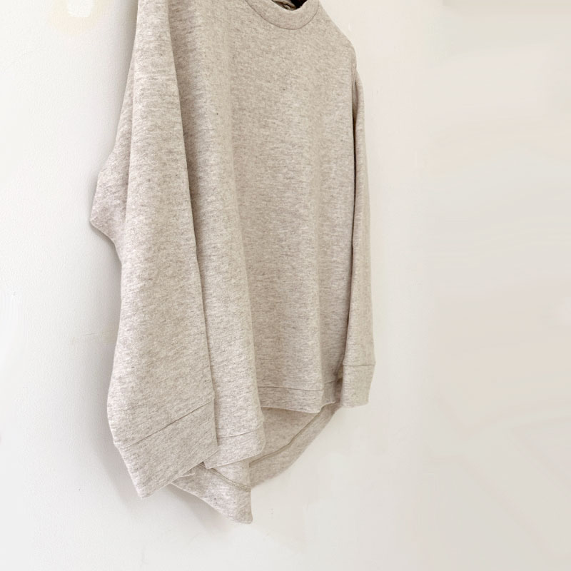 ティグルブロカンテ ウールニット天竺 ソリッドスウィッチスタンドL/S T