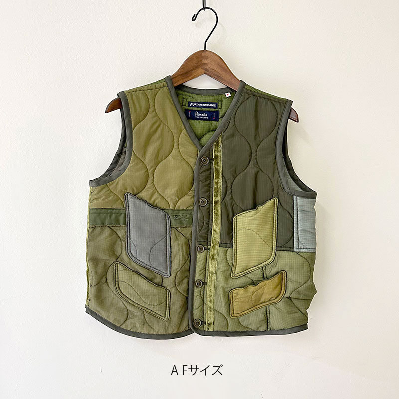 M-65 ライナーJKリメイクベスト -saroオリジナルリメイク（ティ