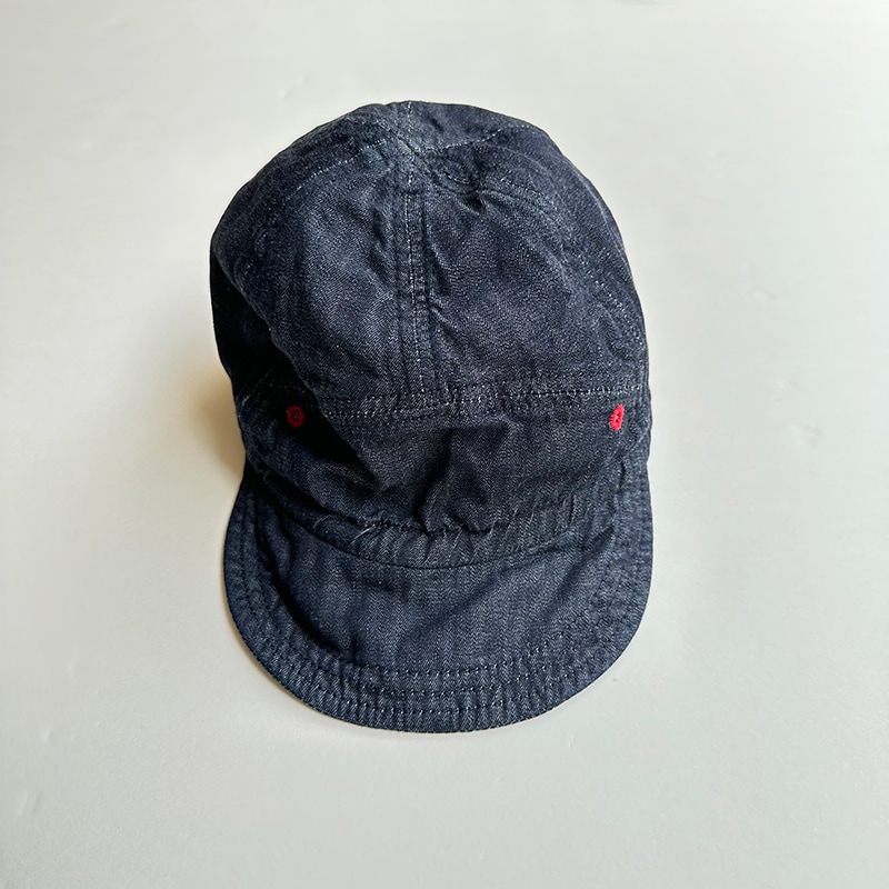 ティグルブロカンテ 6ozデニム バッファローCAP　Indigo Red
