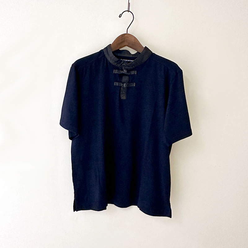 ティグルブロカンテ Indigo天竺 チャイナS/ST unisex Indigo