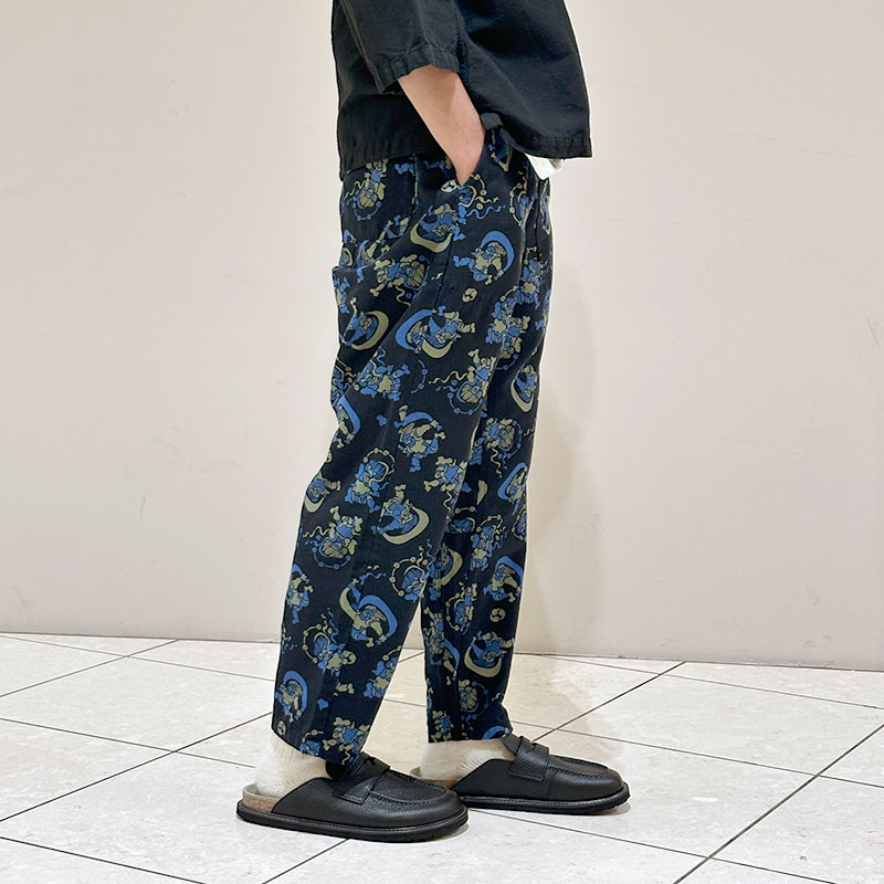 ティグルブロカンテ 風神雷神グログラン タゴサクロングパンツ　unisex