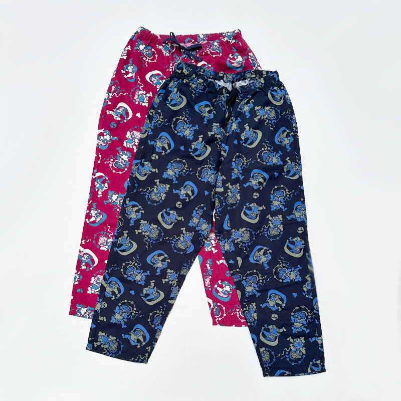 ティグルブロカンテ 風神雷神グログラン タゴサクロングパンツ　unisex