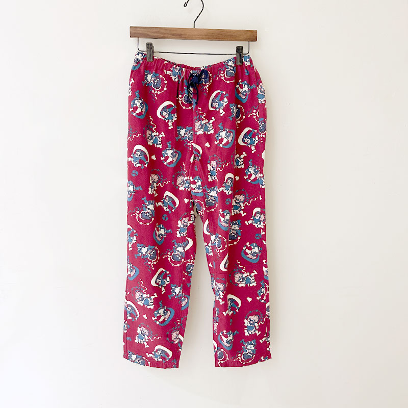 ティグルブロカンテ 風神雷神グログラン タゴサクロングパンツ　unisex