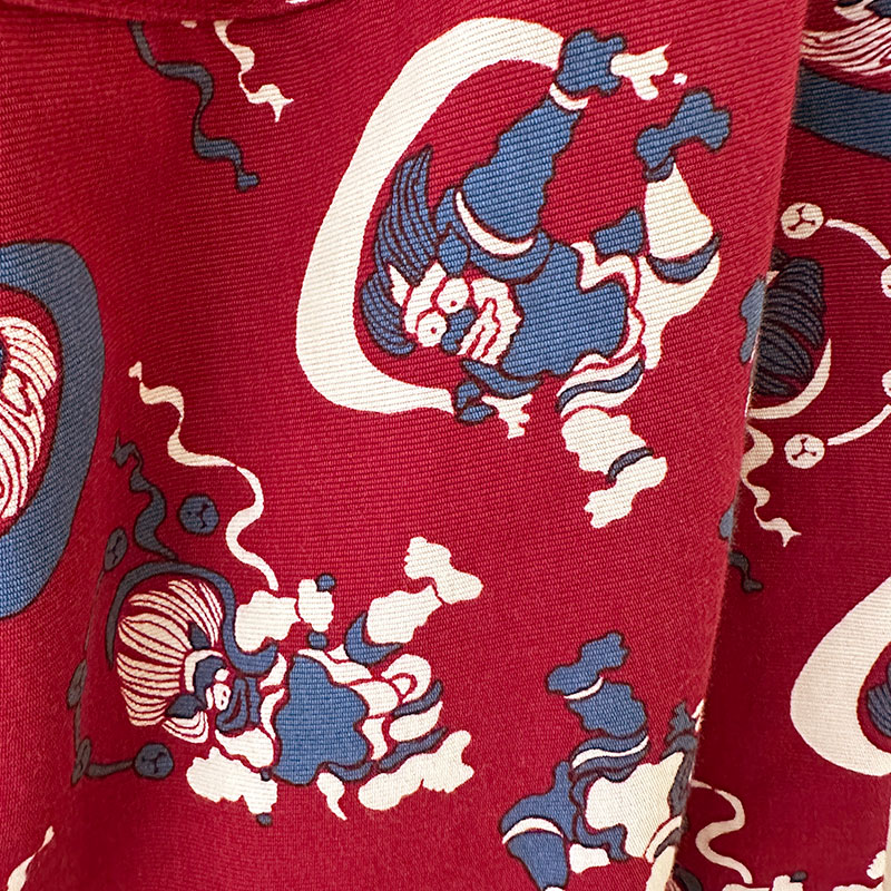 ティグルブロカンテ 風神雷神グログラン タゴサクロングパンツ　unisex