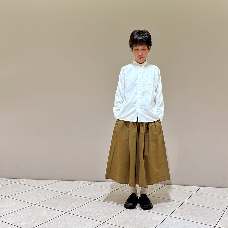 ティグルブロカンテ ライトオックス スタンドストールマンワークシャツ unisex