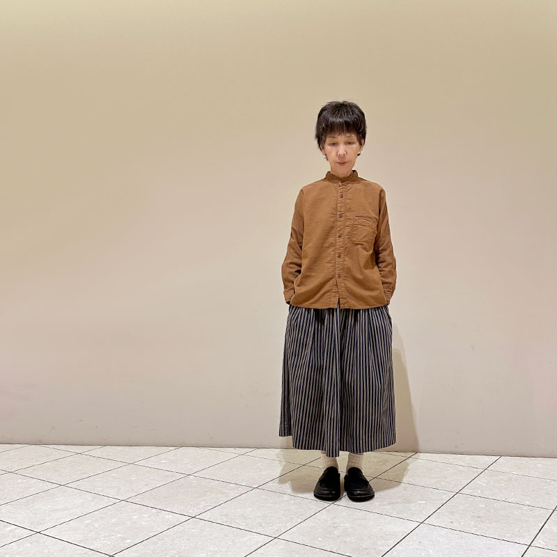 ティグルブロカンテ ライトオックス スタンドストールマンワークシャツ unisex