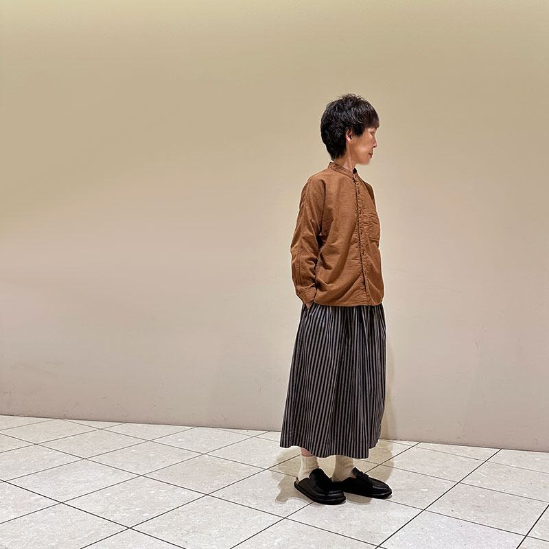 ティグルブロカンテ ライトオックス スタンドストールマンワークシャツ unisex