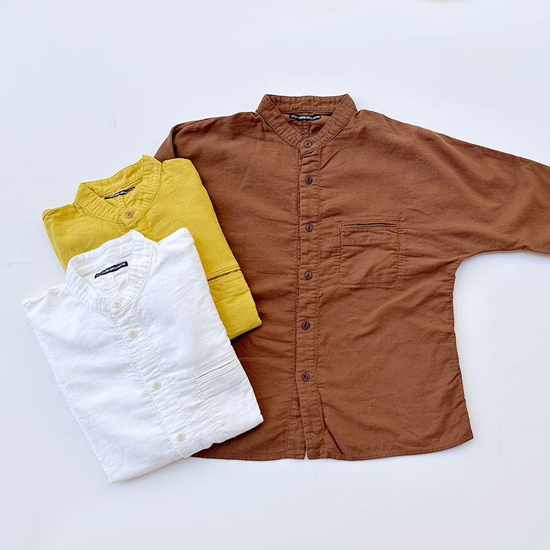 ティグルブロカンテ ライトオックス スタンドストールマンワークシャツ unisex