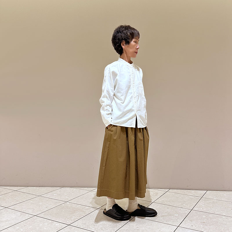 ティグルブロカンテ ライトオックス スタンドストールマンワークシャツ unisex