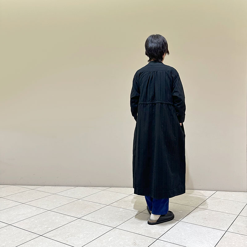 ティグルブロカンテ コットンレース ヨーク切替ギャザーワンピース