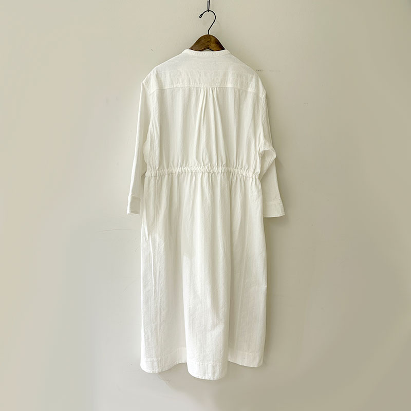 ティグルブロカンテ コットンレース ヨーク切替ギャザーワンピース