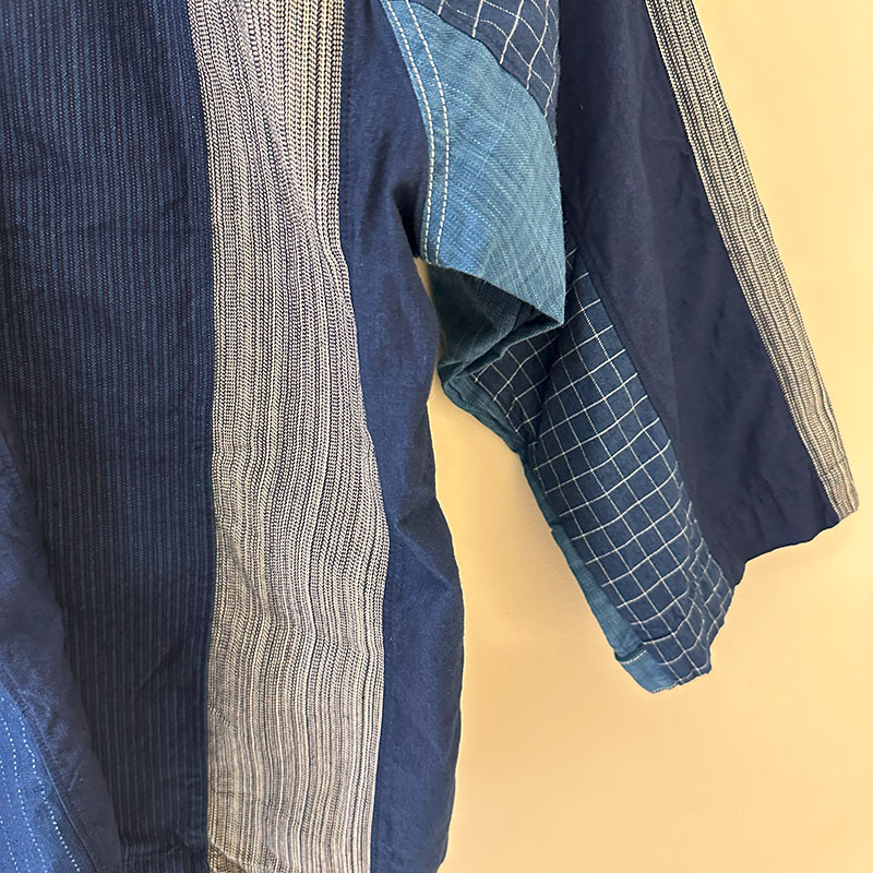 FUNSET OF ART ファンセットオブアート INDパッチワーク作務衣プルCA