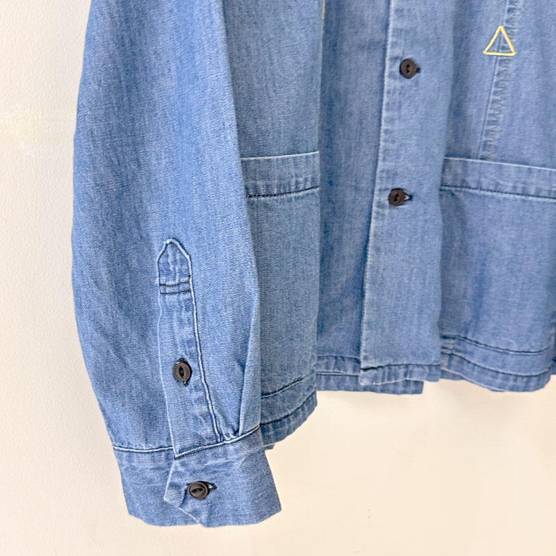 ティグルブロカンテ 6oz Denim Aflo Cuban Long Sleeve Shirt