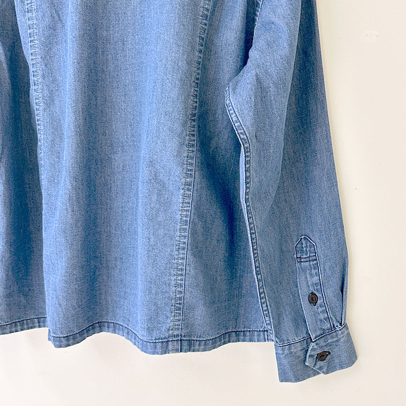 ティグルブロカンテ 6oz Denim Aflo Cuban Long Sleeve Shirt