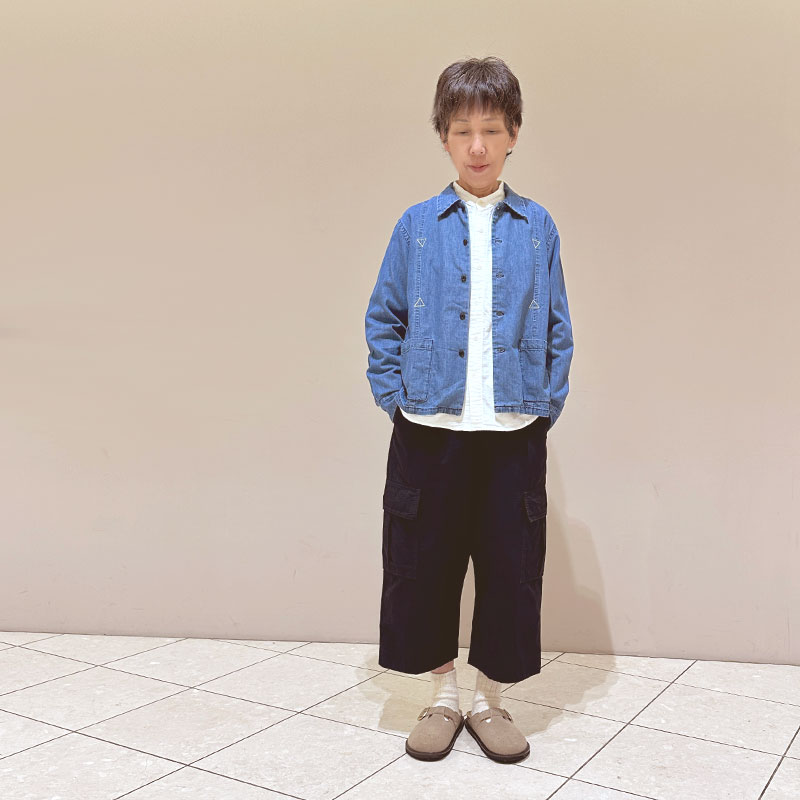 ティグルブロカンテ 6oz Denim Aflo Cuban Long Sleeve Shirt