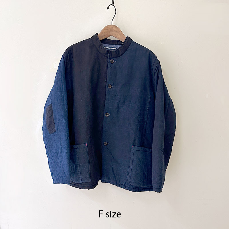 ティグルブロカンテ 藍の古布バッティング スタンドカバーオール unisex Indigo