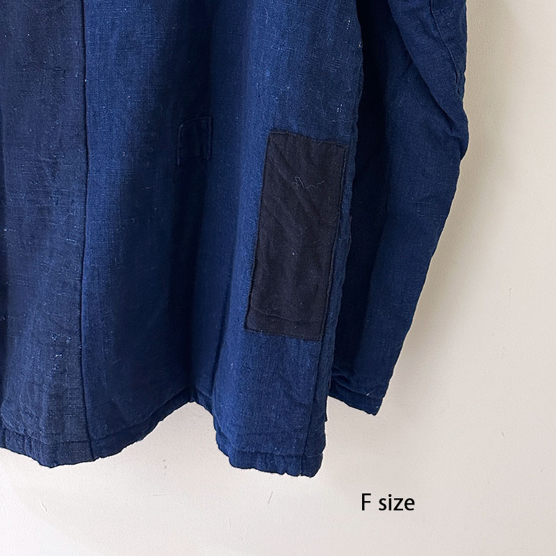 ティグルブロカンテ 藍の古布バッティング スタンドカバーオール unisex Indigo