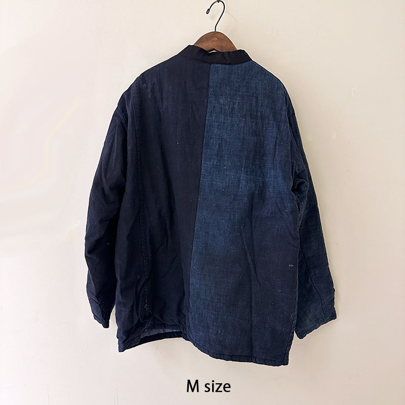 ティグルブロカンテ 藍の古布バッティング スタンドカバーオール unisex Indigo