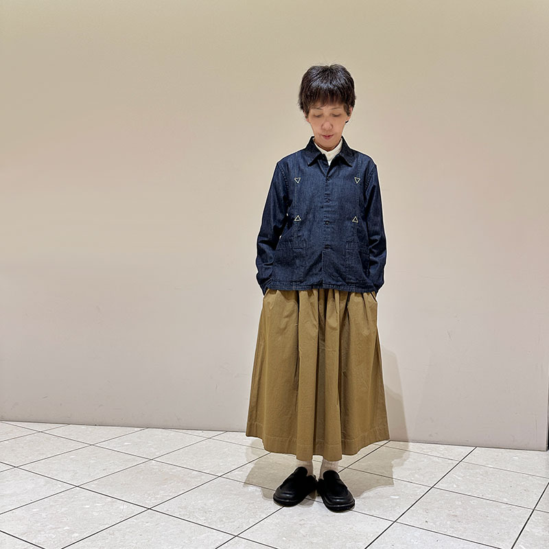 ティグルブロカンテ 6oz Denim Aflo Cuban Long Sleeve Shirt