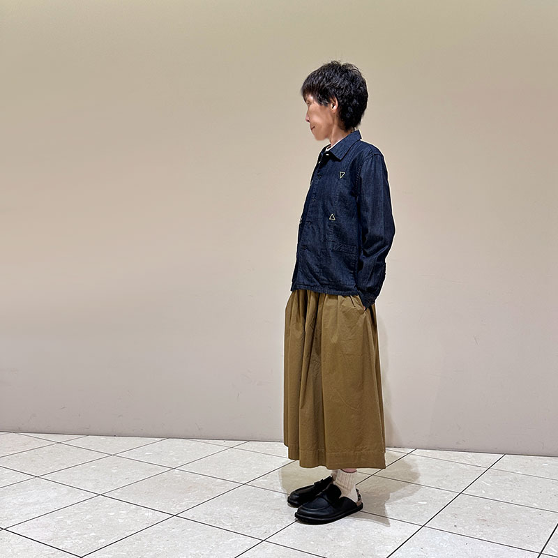 ティグルブロカンテ 6oz Denim Aflo Cuban Long Sleeve Shirt