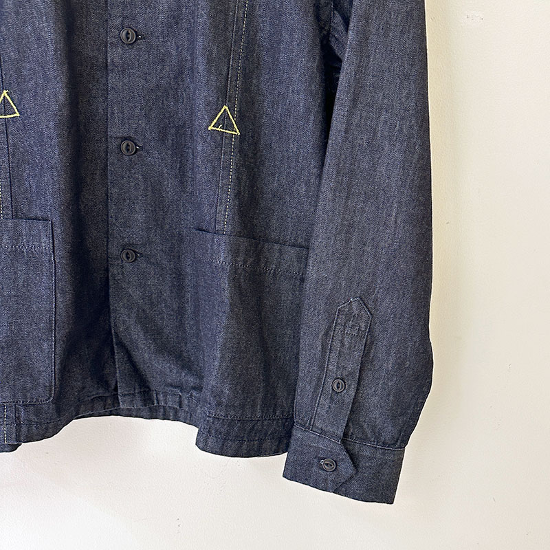 ティグルブロカンテ 6oz Denim Aflo Cuban Long Sleeve Shirt