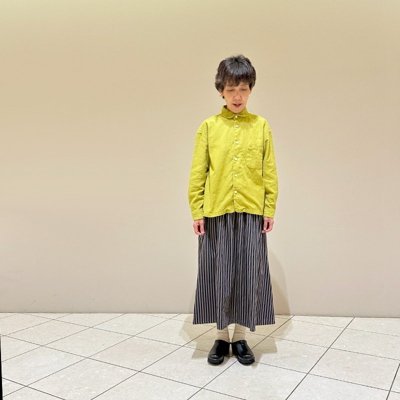 ティグルブロカンテ ライトオックス ラウンドカラーベニスビーチシャツ unisex