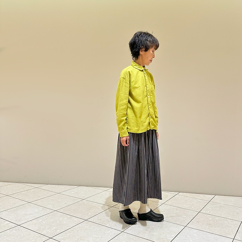 ティグルブロカンテ ライトオックス ラウンドカラーベニスビーチシャツ unisex