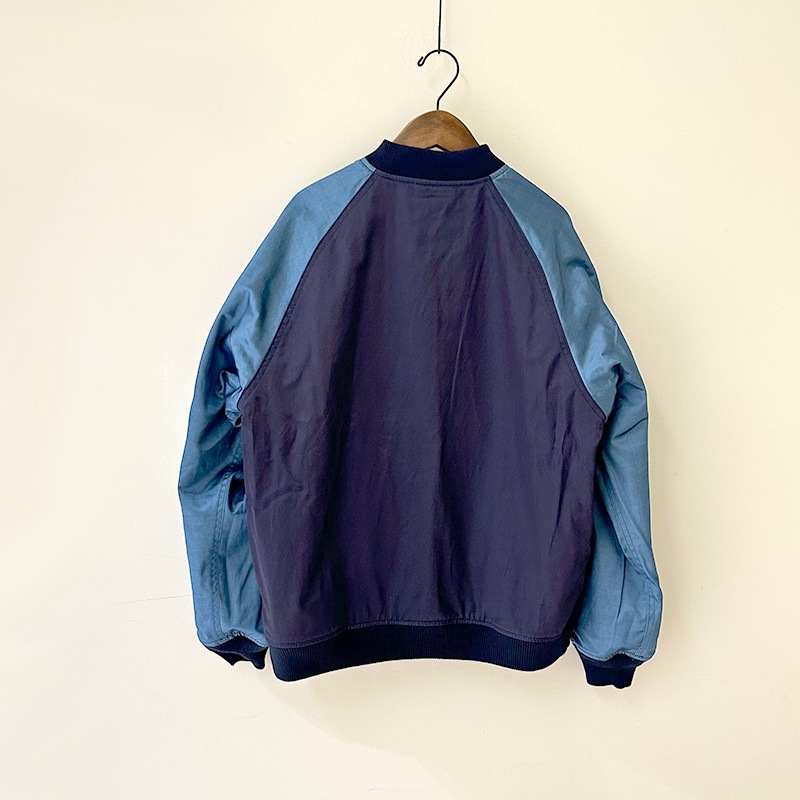 ティグルブロカンテ Indigo DRAGON刺繍 スカジャン unisex Indigo