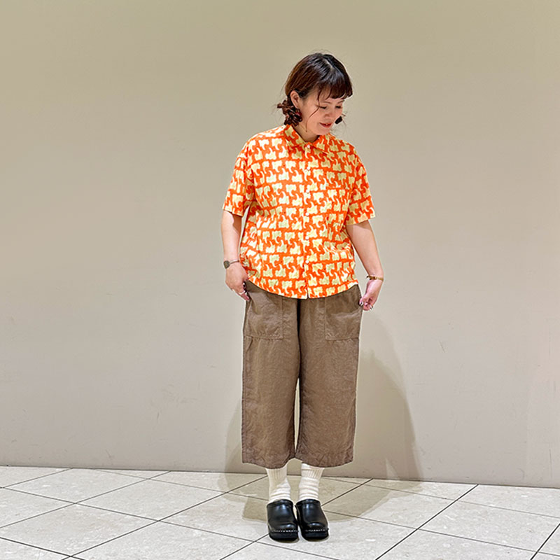 ティグルブロカンテ　40/1 リネン ミャオパンツ　