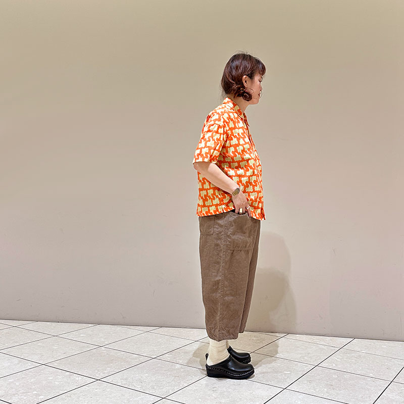 ティグルブロカンテ　40/1 リネン ミャオパンツ　