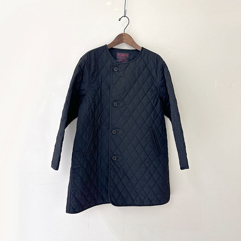 ティグルブロカンテ ナイロンツイルキルティング ライナーハーフコート