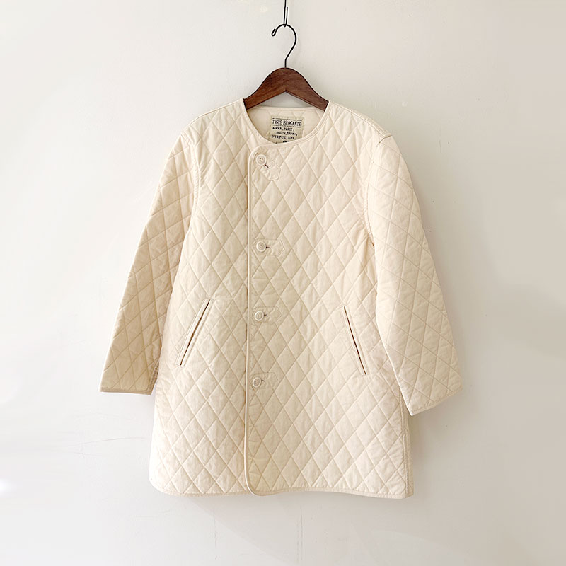 TIGRE BROCANTEキルティングコート ティグルブロカンテ ナイロンツイルキルティング ライナーハーフコート