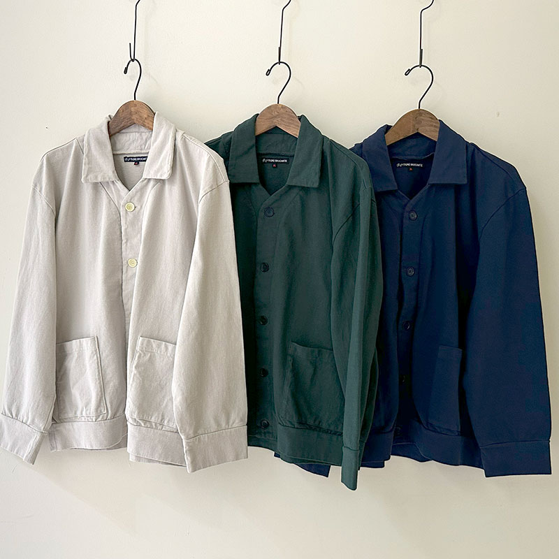 ティグルブロカンテ Mハード天竺 oldスクールスキッパーカーディガン unisex