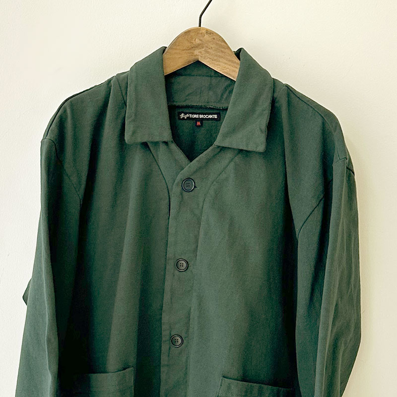 ティグルブロカンテ Mハード天竺 oldスクールスキッパーカーディガン unisex