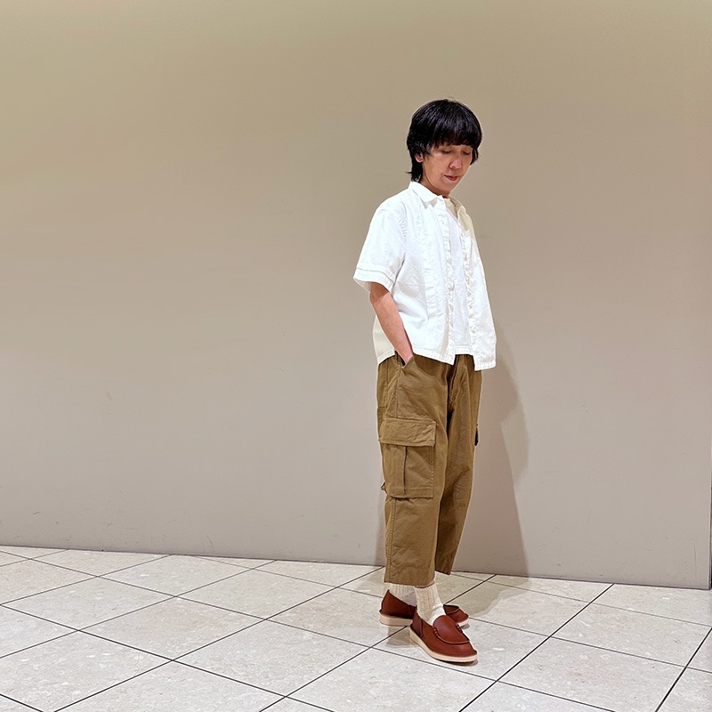 ティグルブロカンテ　バックサテン ミャオカーゴパンツ　