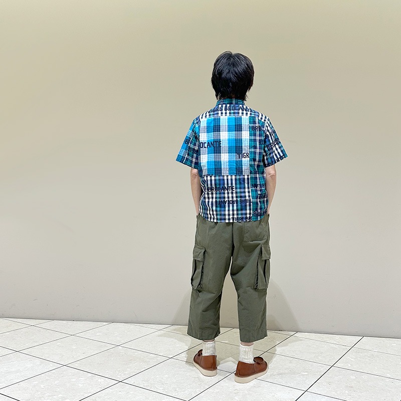 ティグルブロカンテ　バックサテン ミャオカーゴパンツ　