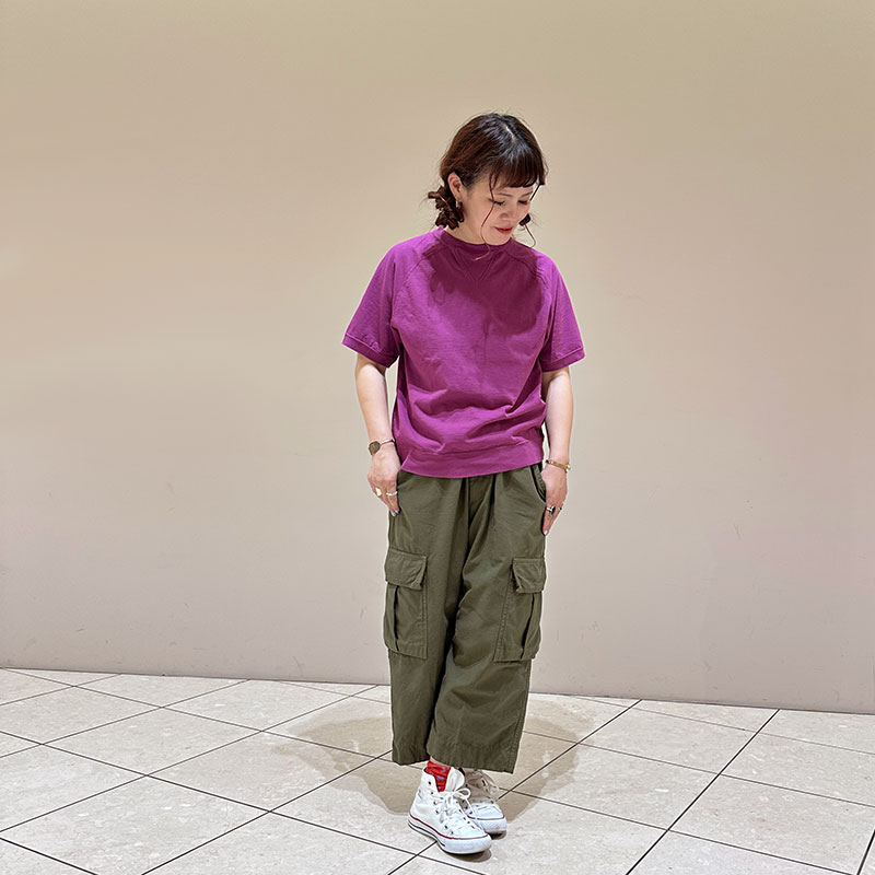 ティグルブロカンテ アメリカンヴィンテージライト天竺 ラグランS/ST unisex
