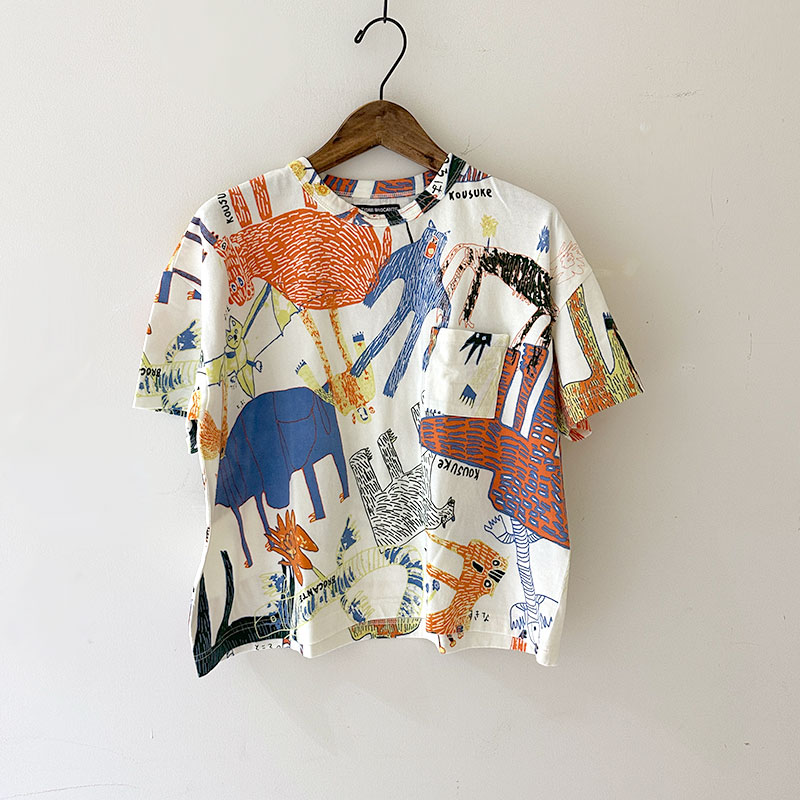 ティグルブロカンテ Lively animals天竺 ベニスビーチPKTS/ST unisex