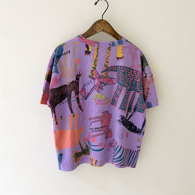 ティグルブロカンテ Lively animals天竺 ベニスビーチPKTS/ST unisex