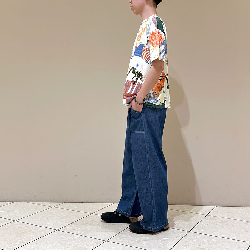 ティグルブロカンテ Lively animals天竺 ベニスビーチPKTS/ST unisex