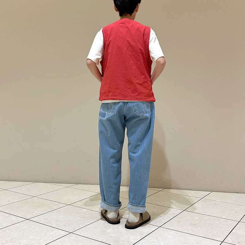 ティグルブロカンテ コードストライプ 3PKTワークベスト