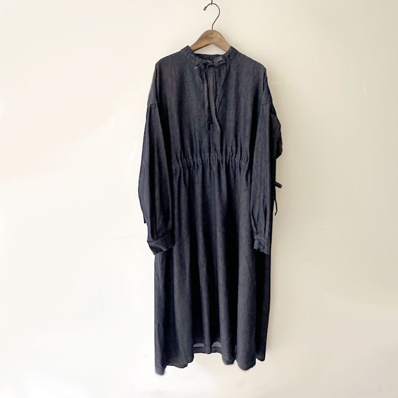 ティグルブロカンテ 6ozDenim ストリングP/O ワンピース Indigo