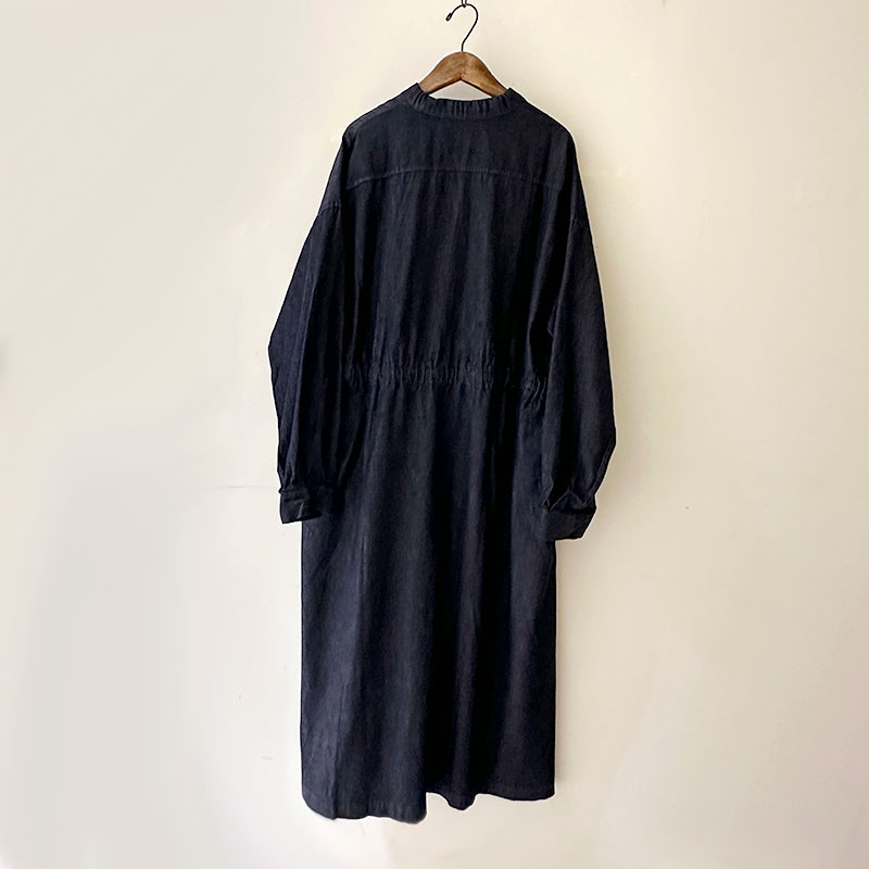 ティグルブロカンテ 6ozDenim ストリングP/O ワンピース Indigo