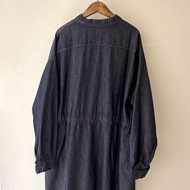 ティグルブロカンテ 6ozDenim ストリングP/O ワンピース Indigo