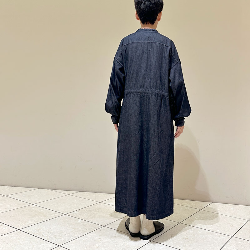 ティグルブロカンテ 6ozDenim ストリングP/O ワンピース Indigo