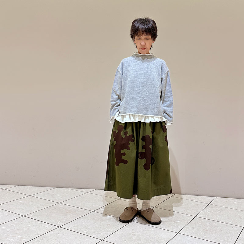 ティグルブロカンテ Cut Off Wide スウェット | TIGRE BROCANTE 