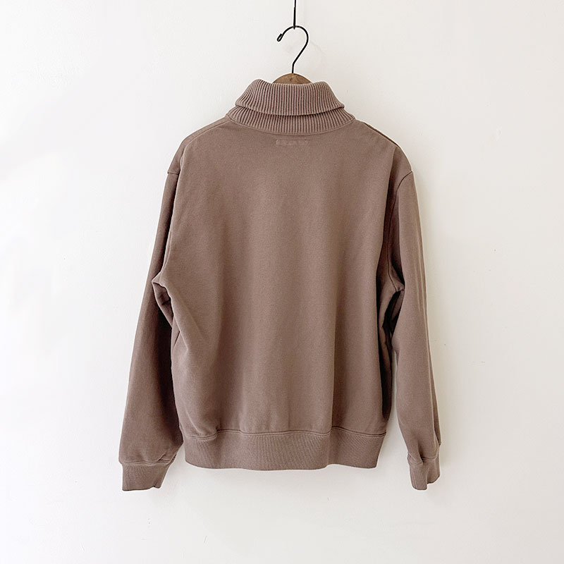 ティグルブロカンテ BD裏毛 Wリブタートルスウェット unisex