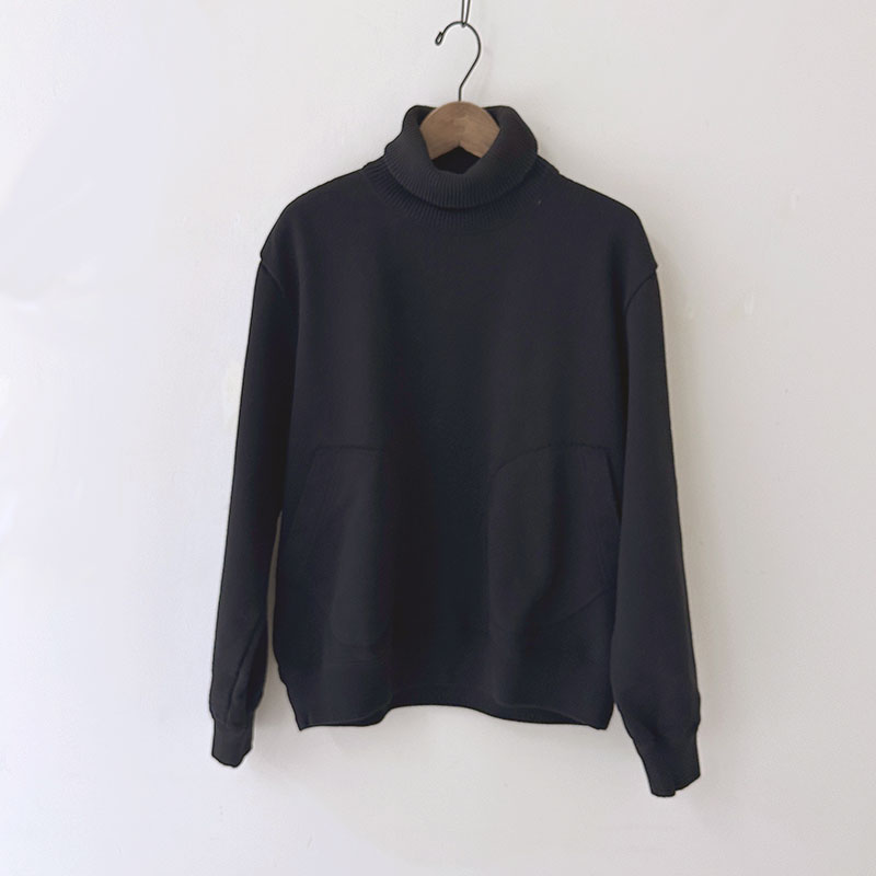 ティグルブロカンテ BD裏毛 Wリブタートルスウェット unisex