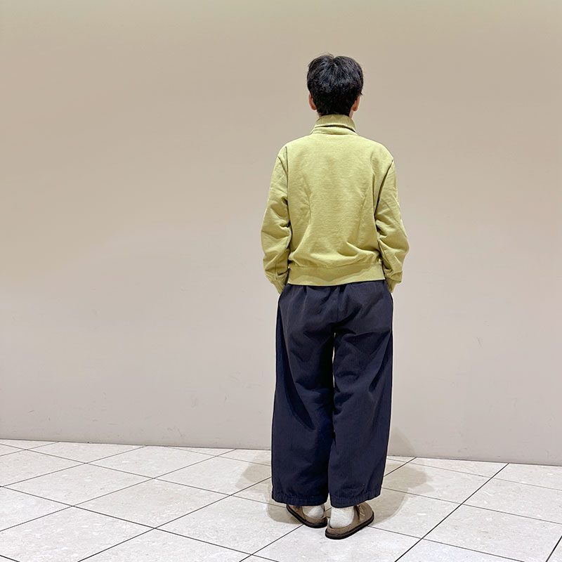 ティグルブロカンテ BD裏毛 Wリブタートルスウェット unisex