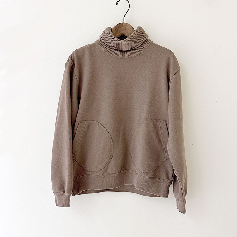 ティグルブロカンテ BD裏毛 Wリブタートルスウェット unisex